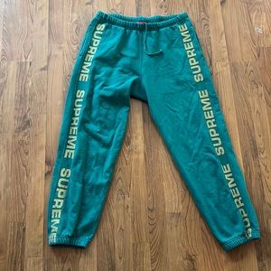 Supreme sweatpants